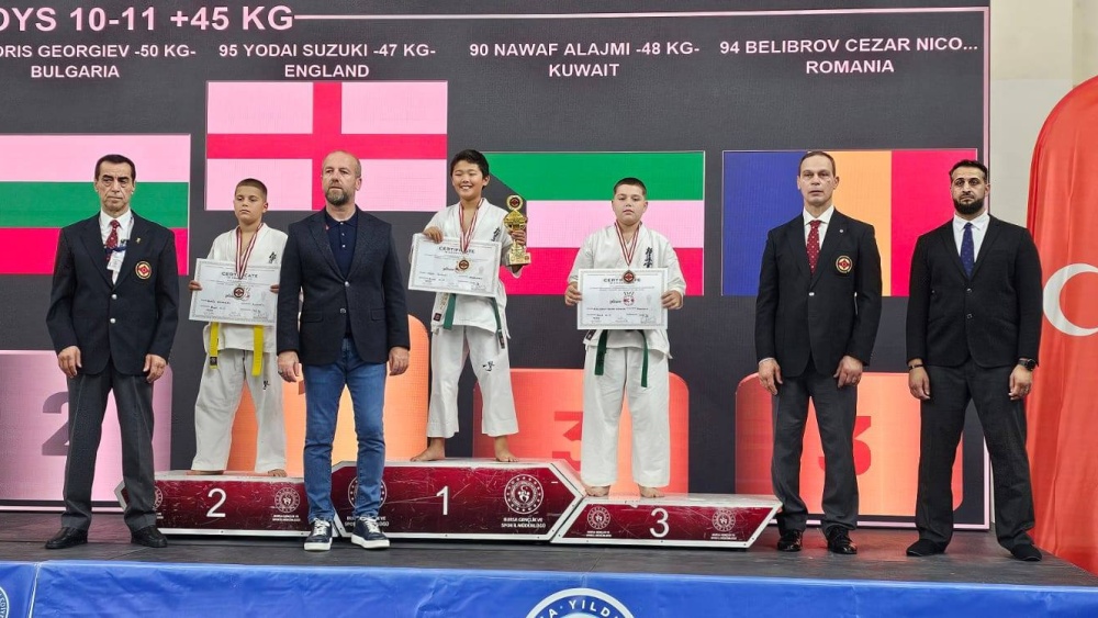 Cezar Belibrov de la Clubul Combat Budo Gym, medalie de bronz la 5th Esat Delihasan Kyokushin Karate Cup, Turcia