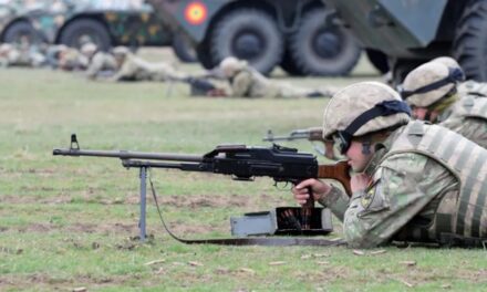 Exerciţii militare cu muniţie de război, în Poligonul Cataloi