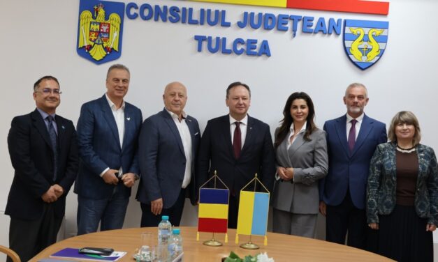 Ambasadorul Ucrainei în România, E.S. Ihor Prokopchuk, în vizită la Tulcea
