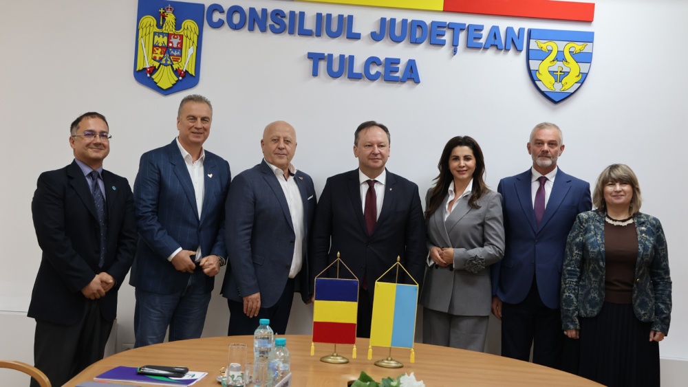 Ambasadorul Ucrainei în România, E.S. Ihor Prokopchuk, în vizită la Tulcea