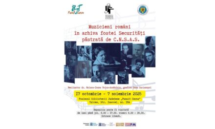 „Muzicieni români în arhiva fostei Securităţi păstrată de C.N.S.A.S.” – o expoziţie foto-documentară la Tulcea