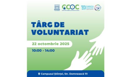 Universitatea „Dunărea de Jos” din Galați – TÂRGUL DE VOLUNTARIAT