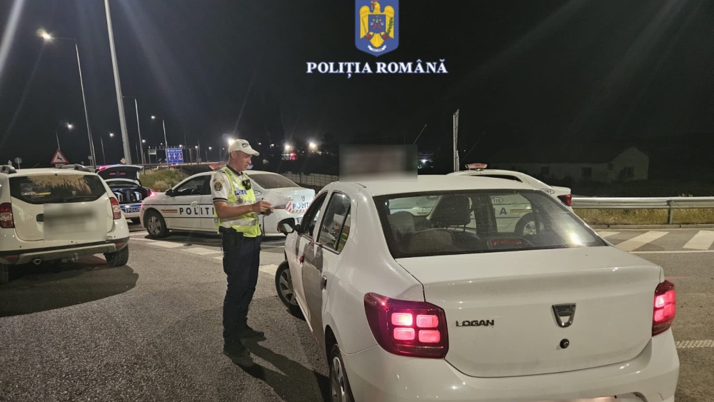 Acţiune Roadpol la Tulcea: Amenzi de circa 184.000 de lei date de poliţiştii rutieri, peste 450 de şoferi sancţionaţi