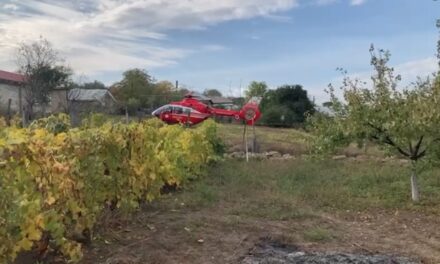 Bărbat rănit după ce tavanul unui adăpost de animale s-a prăbuşit peste el, în Rachelu
