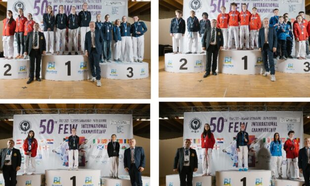 Clubul Wado-Ryu Fudo Shin Tulcea, 19 medalii la Campionatul European de Karate din Italia