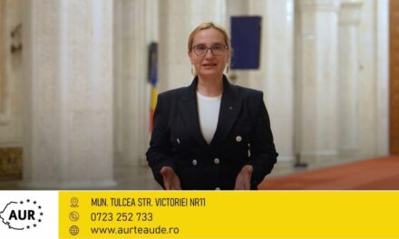 Elena Doboş, deputat AUR de Tulcea, apel către tulceni: Semnează şi tu pentru adevăr şi responsabilitate!