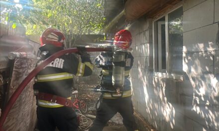 Incendiu la o locuinţă din municipiul Tulcea