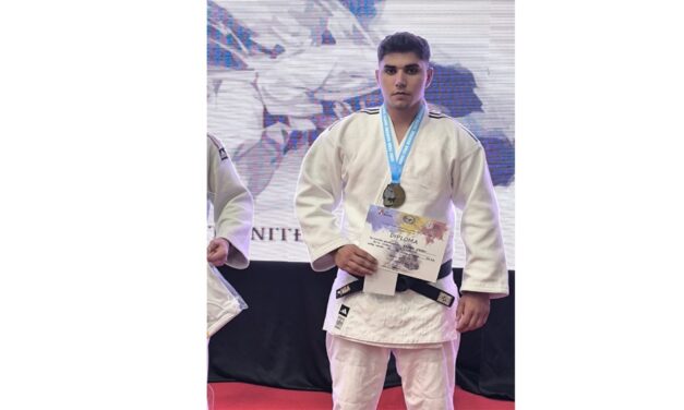 Jandarmul tulcean Ştefan Enache, medalie de bronz la Turneul Internaţional „Judo fără bariere”