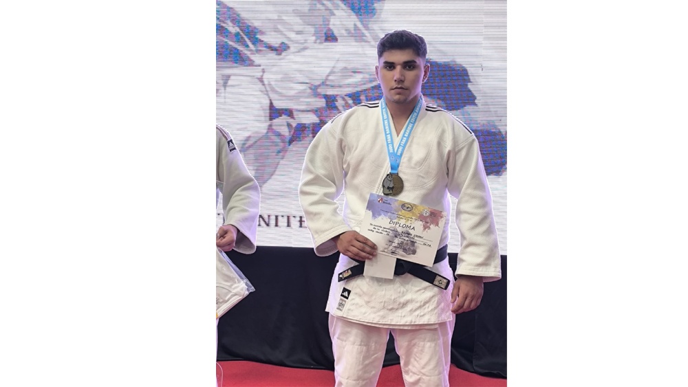 Jandarmul tulcean Ştefan Enache, medalie de bronz la Turneul Internaţional „Judo fără bariere”