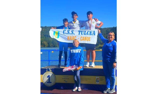 Kaiaciştii de la CSŞ Tulcea, patru medalii la Campionatul Naţional de Maraton de la Bascov. David Băluţă, medalie de aur şi titlul de campion naţional