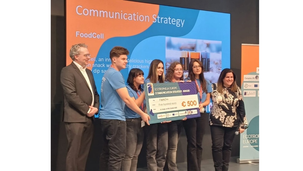 Echipa Universității „Dunărea de Jos” din Galați: premiu special pentru echipa României la concursul internațional de inovare alimentară ECOTROPHELIA EUROPE 2025!