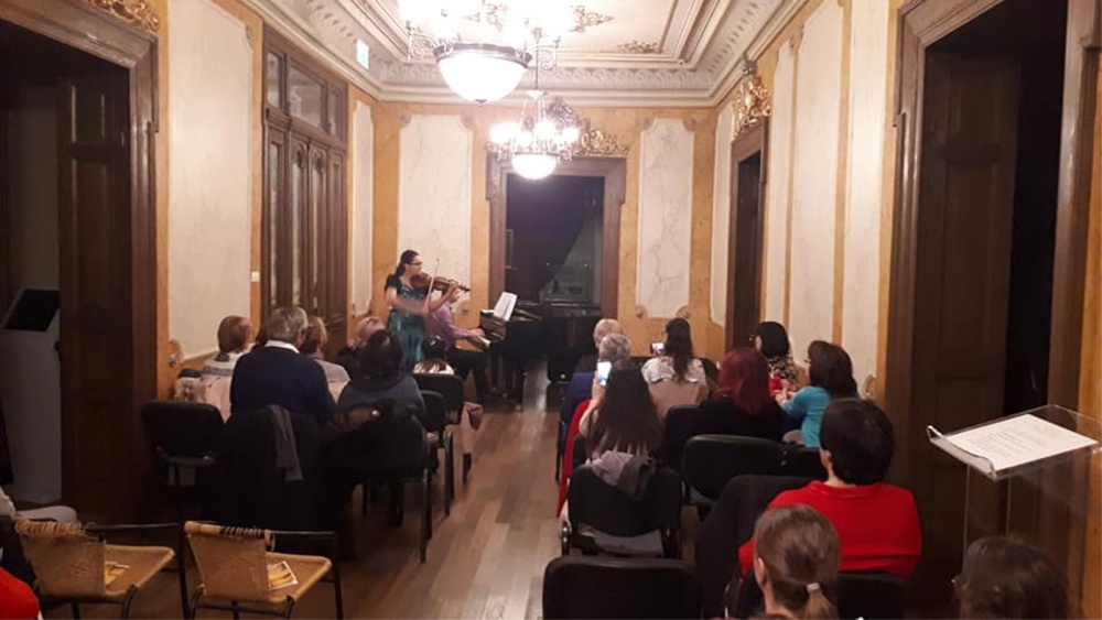 Recital la Casa Avramide: Verona Maier şi Theodor Andreescu, într-o seară dedicată lui Beethoven şi Enescu