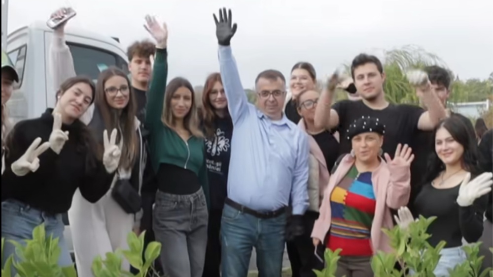 Săptămâna Verde la Tulcea: 300 de arbori şi arbuşti plantaţi între Gravity Park şi Rozariu