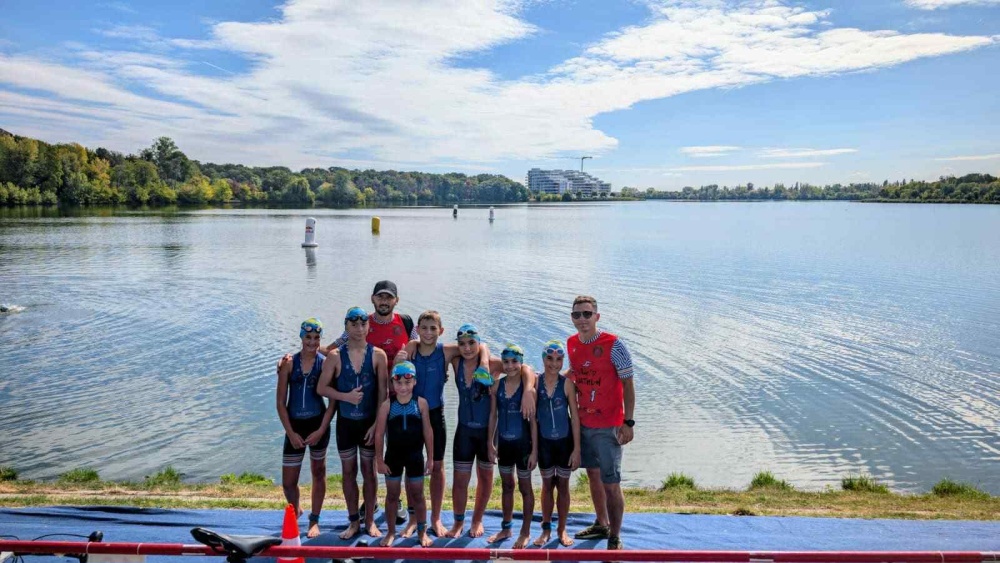 Sportivii de la Aqua Vita Delta Tulcea, patru medalii obţinute la Triatlonul Pantelimon 2025