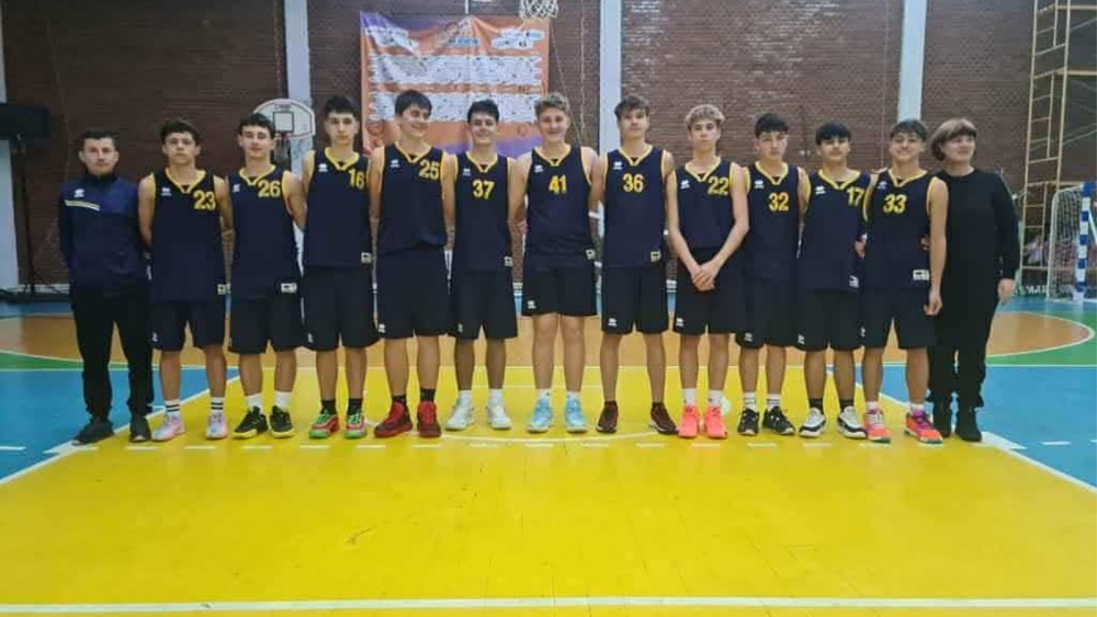 Victorie categorică pentru baschetbaliştii U15 de la CSS Tulcea în Campionatul Naţional