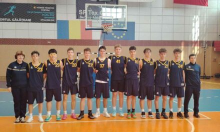Victorie clară pentru baschetbaliştii U16 de la CSS Tulcea, în deplasare, cu Phoenix Galaţi