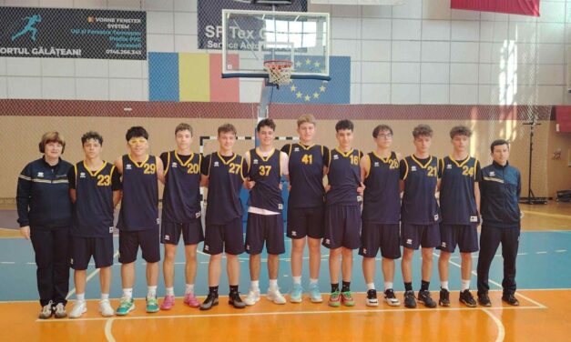 Victorie clară pentru baschetbaliştii U16 de la CSS Tulcea, în deplasare, cu Phoenix Galaţi