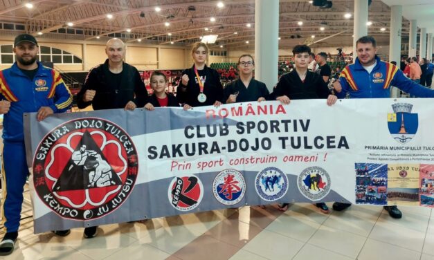 ACS Sakura Dojo Tulcea, locul 12 în topul rezultatelor la competiţiile internaţionale