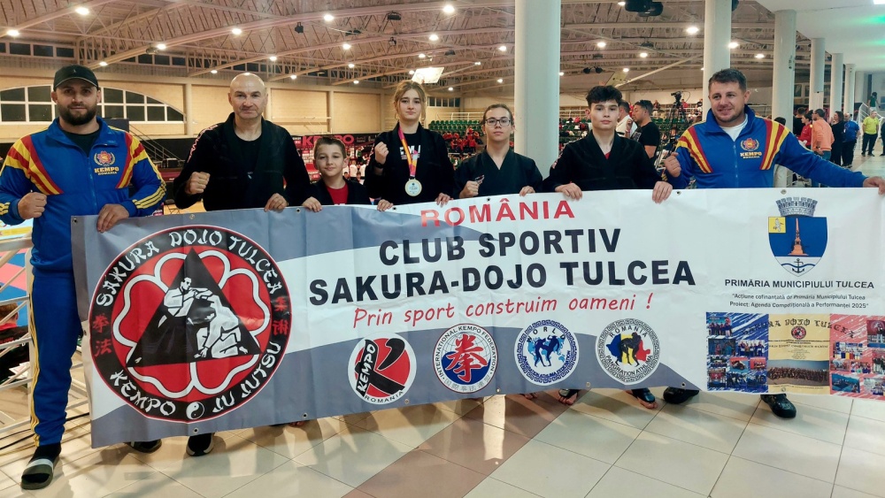 ACS Sakura Dojo Tulcea, locul 12 în topul rezultatelor la competiţiile internaţionale