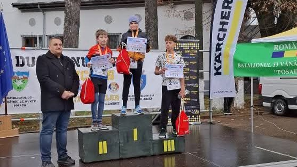 Andrei Popovici de la Aqua Vita Delta Tulcea, medalie de aur la Duatlonul Regal Invictus – ediţia a VII-a