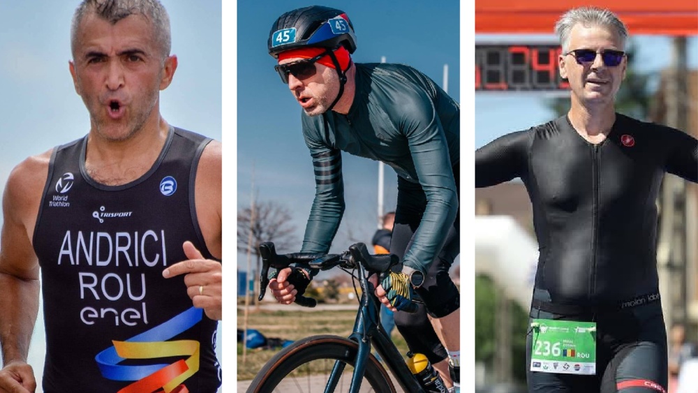 Andrici, Poida şi Mihai, pe primele locuri în Circuitul Naţional de Triatlon 2025