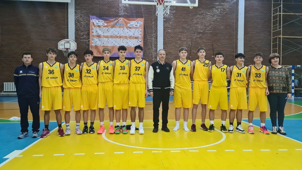 CSS Tulcea, dublă victorie în Campionatul Naţional de Baschet U15
