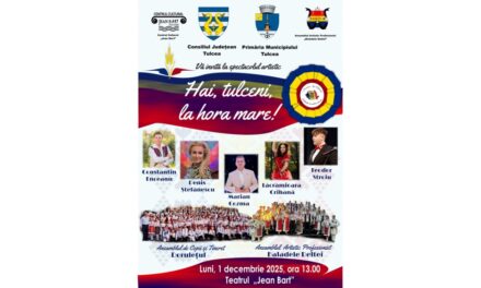 „Hai, tulceni, la hora mare!” – spectacol de Ziua Naţională la Teatrul „Jean Bart”