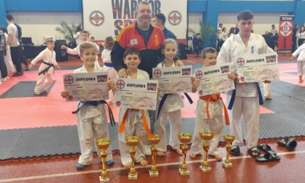Karatiştii de la Palatul Copiilor, opt medalii la competiţia „Warrior Spirit”
