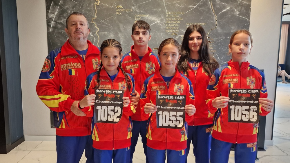 Albert Pănuţă, Riana Safca şi Sara Dumitru, pe podium la Campionatul Mondial WKB din Polonia