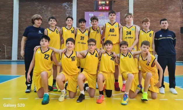 CSS Tulcea, calificare în semifinalele Campionatului Naţional de Baschet U14 Masculin