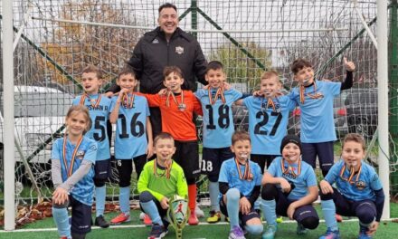 Micii fotbalişti de la Pro Kids Tulcea au impresionat la Ţăndărei Cup