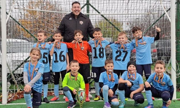 Micii fotbalişti de la Pro Kids Tulcea au impresionat la Ţăndărei Cup