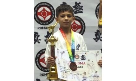 Karatistul Luca Ştefan Spiru, medalie de bronz la „The 22nd European Open Championship and European Cup (IKO)”
