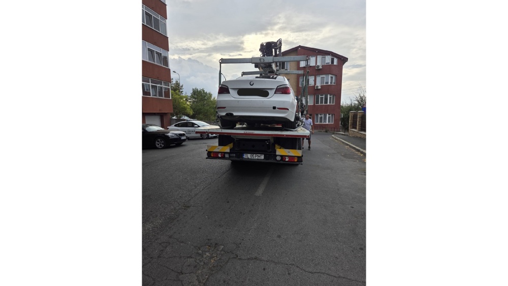 Maşini parcate neregulamentar în municipiu, ridicate de Poliţia Locală Tulcea