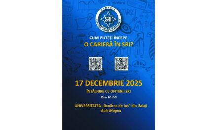 Universitatea „Dunărea de Jos” din Galați: Te-ai gândit vreodată cum e să lucrezi în culisele securității naționale?