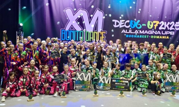 Şase medalii de aur pentru Let’s Go Dance la „Bonito International Dance Competition”