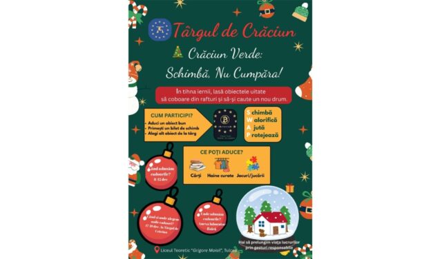 Târg de schimb de obiecte, săptămâna aceasta la Liceul „Grigore Moisil”