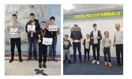 Cinci medalii pentru şahiştii tulceni la Concursul Internaţional de Şah „Cupa Unirea Principatelor”