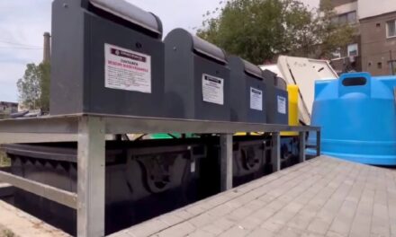 Încă zece platforme subterane de colectare a deşeurilor, instalate în Tulcea. Vor fi funcţionale din toamnă