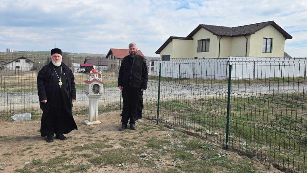 Biserică nouă în cartierul Baltag. Arhitectura, inspirată de Mănăstirea Kato Xenia din Grecia