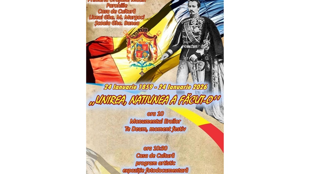 Mica Unire, sărbătorită la Măcin