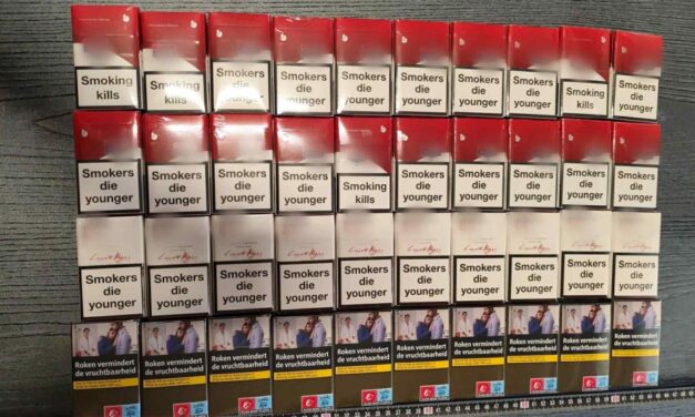 Bărbat de 45 de ani din Sulina, prins cu ţigarete netimbrate şi un pistol