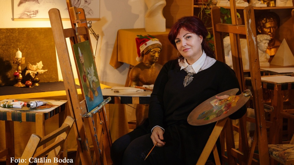 Elena Orbocea, noul preşedinte al Uniunii Artiştilor Plastici, filiala Tulcea: „Obiectivul meu prioritar este modernizarea spaţiului galeriei”