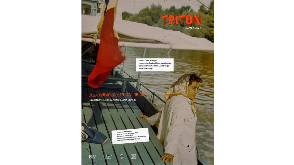 Liber la film: „Triton”, duminică, la Casa Avramide