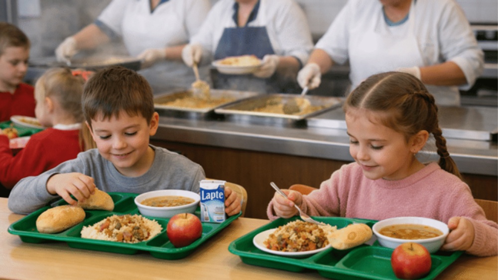 Programul „Masă sănătoasă” ajunge la peste opt mii de elevi din judeţul Tulcea în 2026
