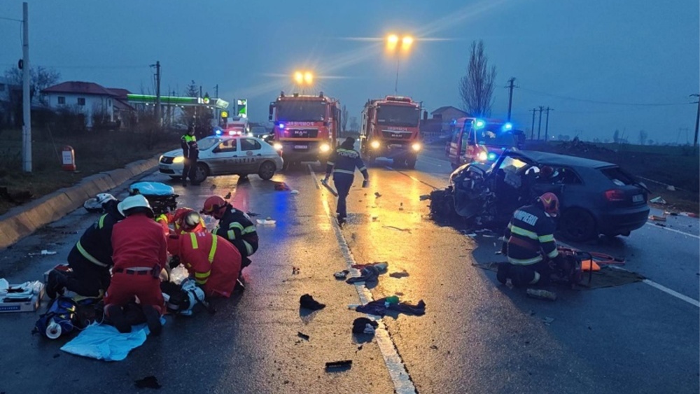 Tulcean mort într-un accident în judeţul Neamţ. Ar fi aţipit la volan