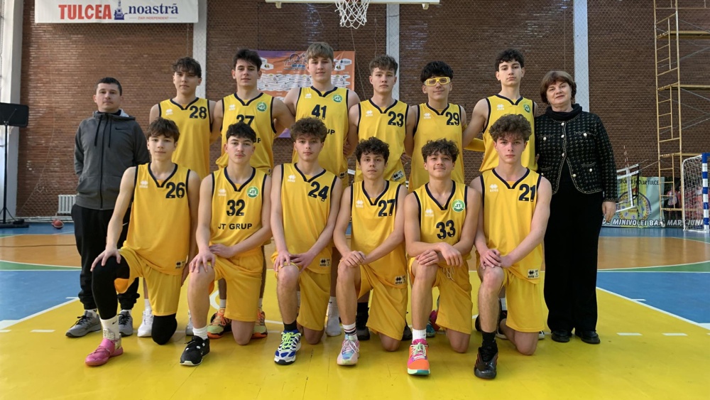 Victorie categorică pentru CSS Tulcea la baschet masculin U16