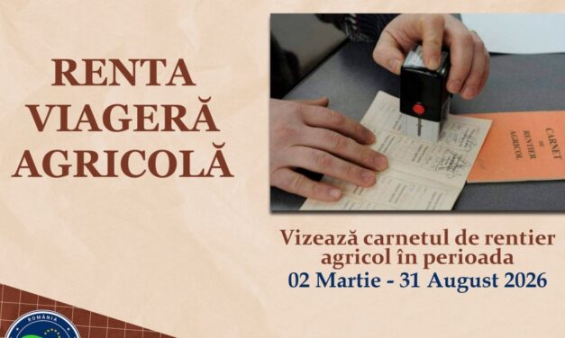 APIA începe vizarea carnetelor de rentă viageră agricolă