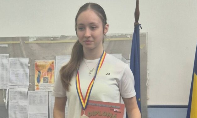 Bianca Alexandra Vasilescu, vicecampioană naţională la 800 metri