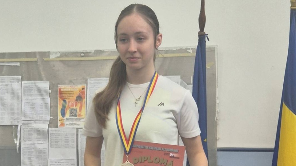 Bianca Alexandra Vasilescu, vicecampioană naţională la 800 metri